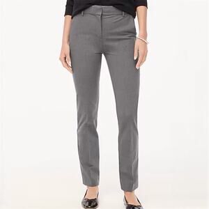 J.Crew Factory Slim Fit Full Length Trouser Pant Office CB286 Heathered Grey 10